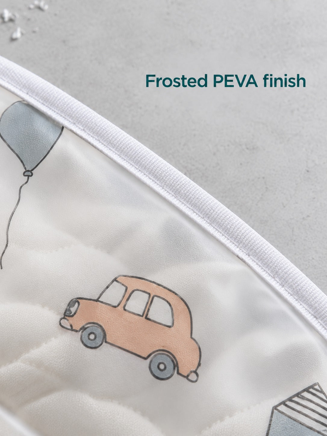 Zip-Sealed Quilt Storage Bag, Clear PEVA Large Capacity